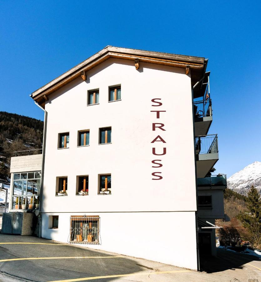 Kulinarik & Geniesser Hotel Strauss Fiesch Dış mekan fotoğraf